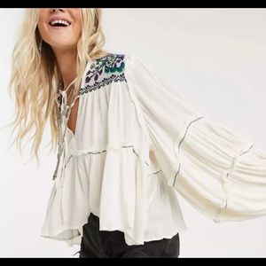Free People Peasant Blouse